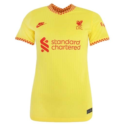 Ausweichtrikot Liverpool Damen 2021-2022 Günstige Fußballtrikots